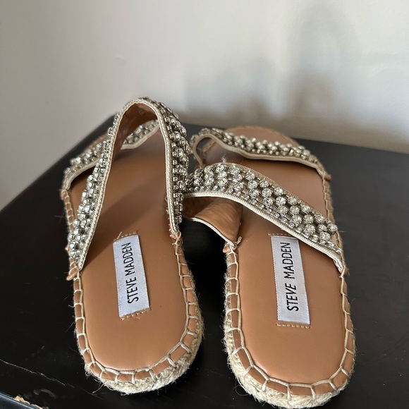 EUC Steve Madden Zendaya Espardrille Sandal - Picture 7 of 9